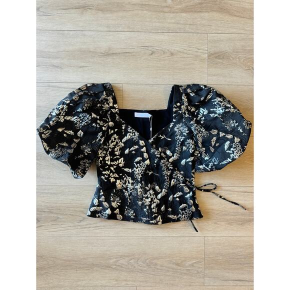 Jonathan Simkhai Taylor Wrap Top - Picture 9 of 11